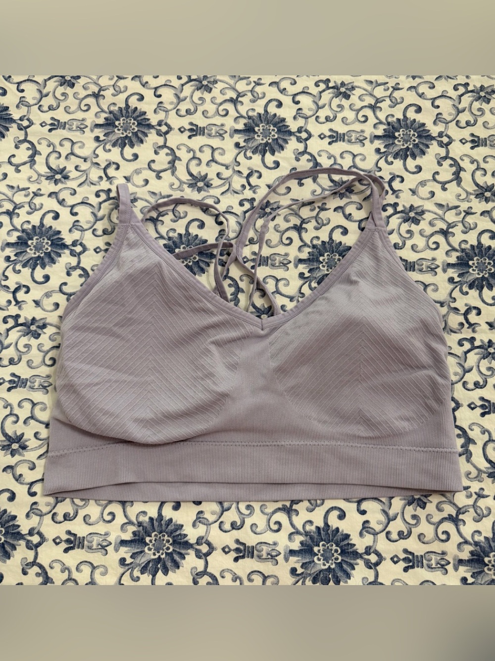 💜 3/$30 Light lilac Seamless Strappy Bralette - Women Intimates & Sleepwear yog